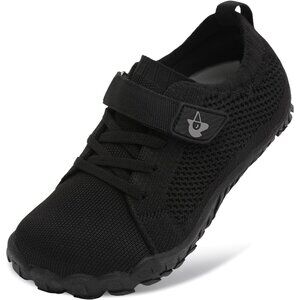 👑Boys Black Lightweight Hiking Sneakers Anti-Slip Comfortable Sport Shoes